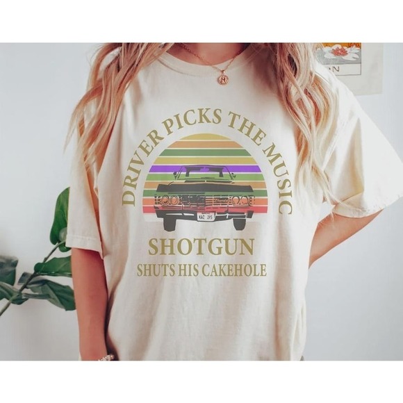 Other - Supernatural Driver Picks Music T-Shirt, Dean Winchester Tee
